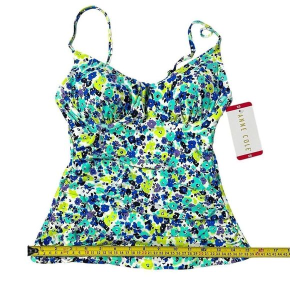 Anne Cole Women’s Tankini Swim Top Size XS - Picture 7 of 11